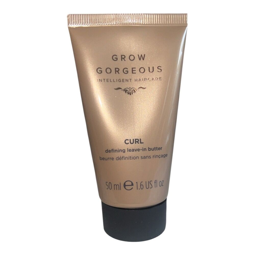 Grow Gorgeous Curl Leave-In Butter 50ml  Curl Defining 1.6 oz Travel Size